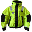 First Watch AB-1100 Flotation Bomber Jacket - Hi-Vis Yellow/Black - Large - AB-1100-HV-L - CW46484 - Avanquil