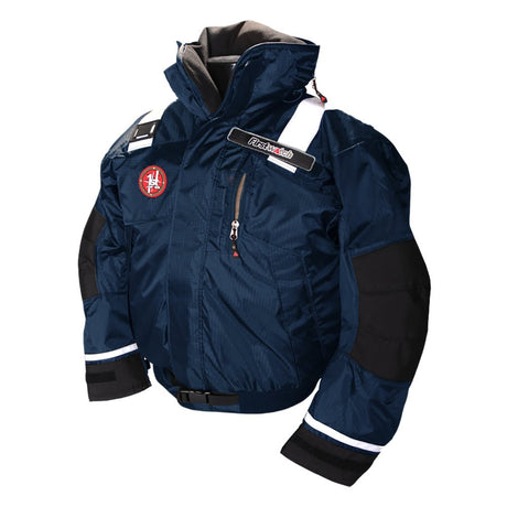 First Watch AB-1100 Flotation Bomber Jacket - Navy Blue - Large - AB-1100-PRO-NV-L - CW74797 - Avanquil