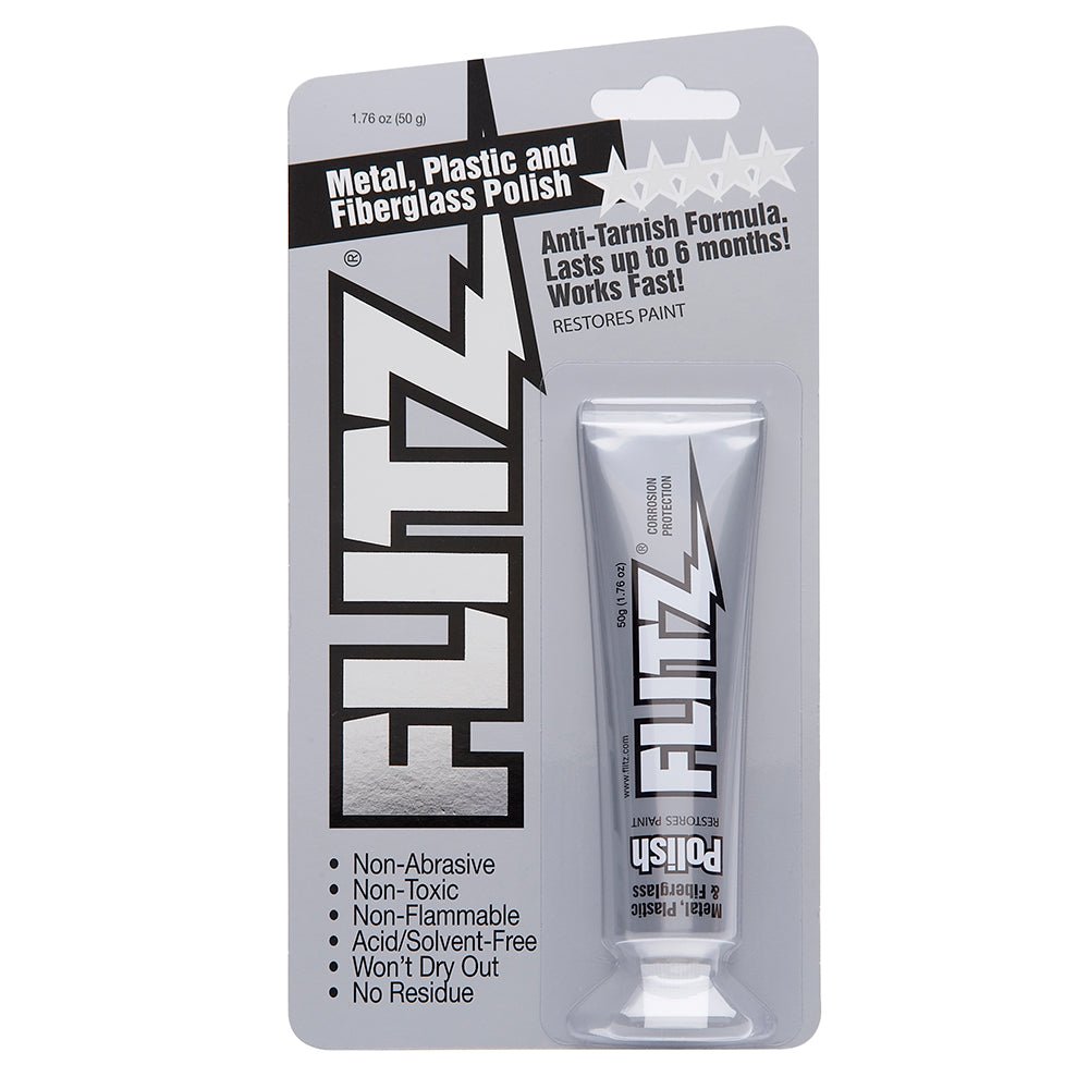 Flitz Flitz BBQ 41504 Grill Care Kit with Liquid Metal Polish Stainless Steel  Cleaner Stainless Steel Polish and Microfiber Cloth at