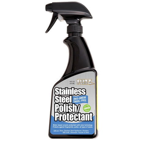 Flitz Stainless Steel Polish/Protectant - 16oz Spray - SS 01306 - CW49750 - Avanquil