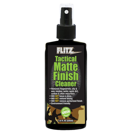 Flitz Tactical Matte Finish Cleaner - 7.6oz Spray - TM 81585 - CW47914 - Avanquil