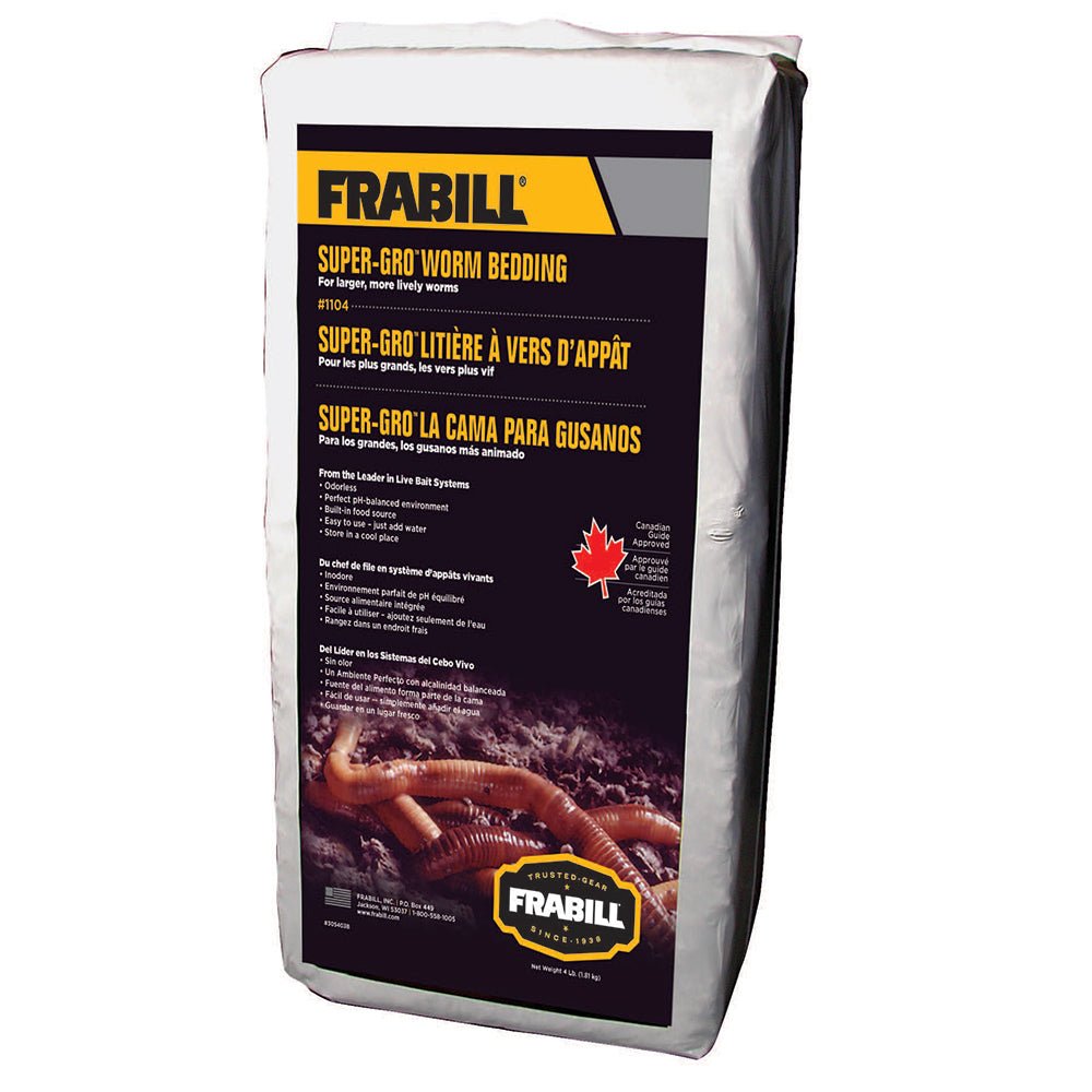 Frabill Super-Gro® Worm Bedding - 4lbs - 1104 - CW71526 - Avanquil