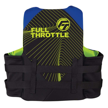Full Throttle Adult Rapid-Dry Life Jacket - S/M - Blue/Black - 142100-500-030-22 - CW91360 - Avanquil