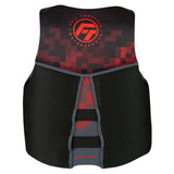 Full Throttle Men's Rapid-Dry Flex-Back Life Jacket - M - Black/Red - 142500-100-030-22 - CW91381 - Avanquil
