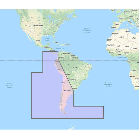 Furuno South America West Coast - Costa Rica to Chile to Falklands Vector Charts - Unlock Code - MM3-VSA-500 - CW79938 - Avanquil