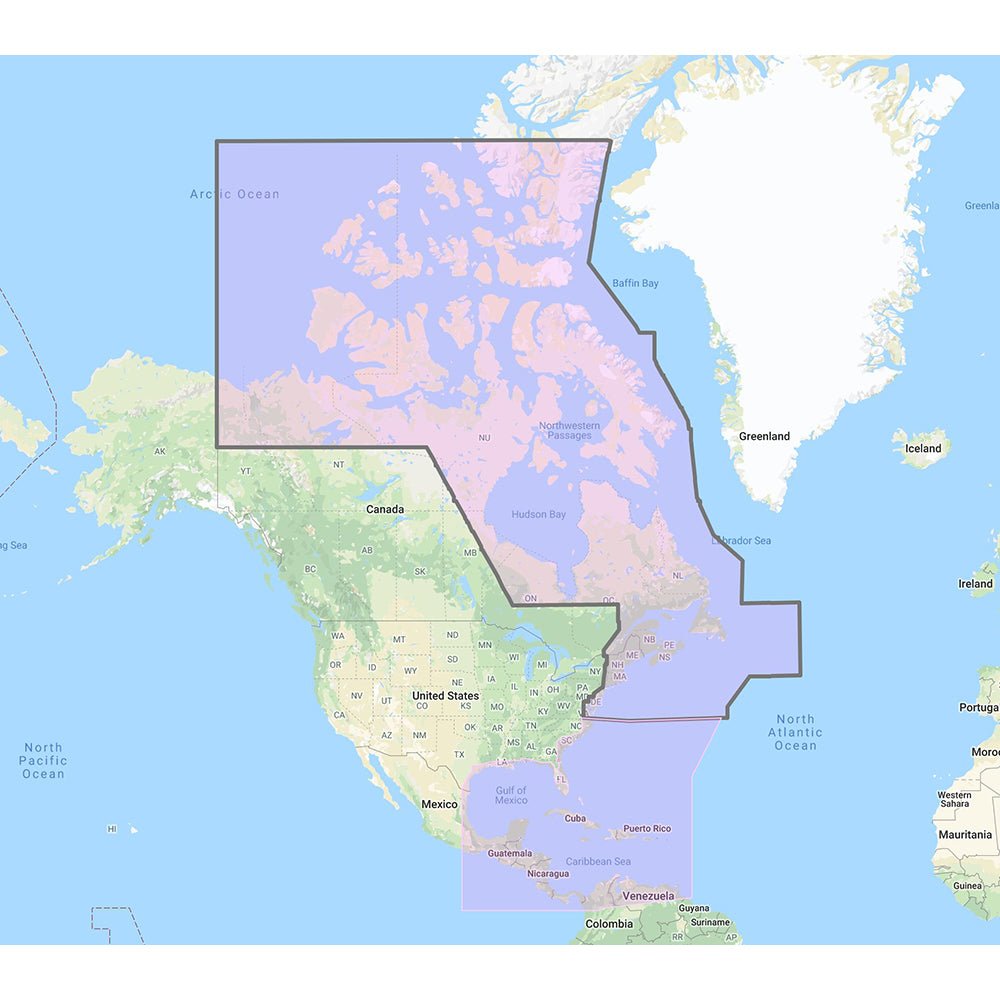 Furuno US & Canada Atlantic Coast, Gulf of Mexico, Caribbean Bahamas and central America Vector Charts - Unlock Code - MM3-VNA-033 - CW73374 - Avanquil