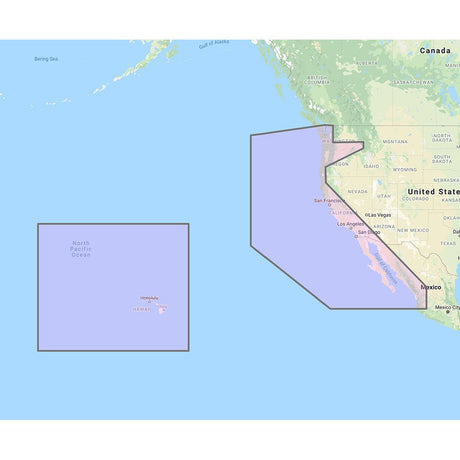 Furuno U.S. West Coast, Hawaii & Baja Mexico - Vector Chart, Standard Resolution Satellite Photos f/Baja Mexico - Unlock Code - MM3-VNA-024 - CW66490 - Avanquil