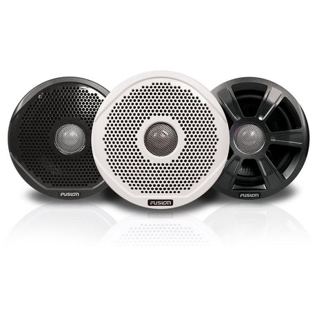 FUSION FR6022 6" Round 2-Way IPX65 Marine Speakers - 200W - (Pair) w/3 Speaker Grilles Provided - 010-01848-00 - CW66224 - Avanquil