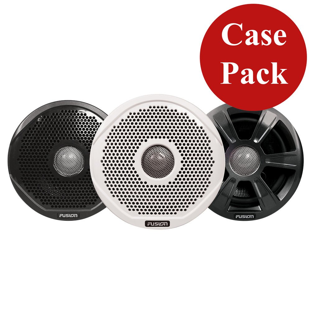 FUSION FR6022 6" Round 2-Way IPX65 Marine Speakers - 200W - Pair w/3 Speaker Grilles Provided - *Case of 6* - 010-01848-00CASE - CW68212 - Avanquil