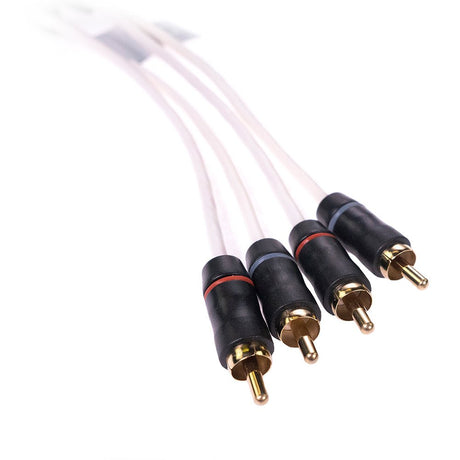 FUSION MS-FRCA6 Premium 6' 4-Way Shielded RCA Cable - 010-12618-00 - CW75281 - Avanquil