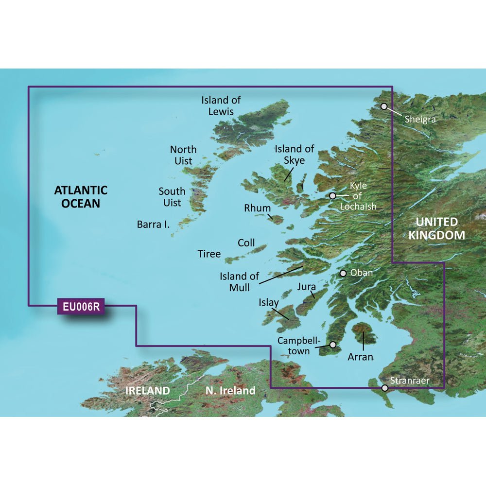 Garmin BlueChart® g3 Vision® HD - VEU006R - Scotland, West Coast - microSD™/SD™ - 010-C0765-00 - CW30734 - Avanquil