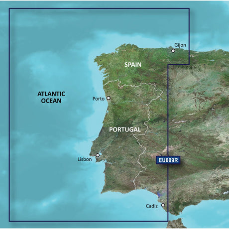 Garmin BlueChart® g3 Vision® HD - VEU009R - Portugal & NW Spain - microSD™/SD™ - 010-C0767-00 - CW30736 - Avanquil