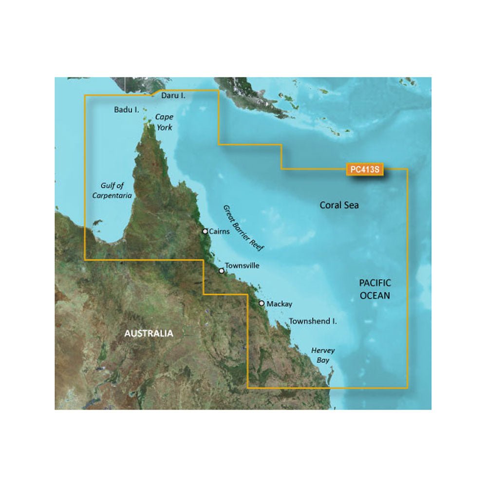 Garmin BlueChart® g3 Vision® HD - VPC413S - Mornington I. - Hervey Bay - microSD™/SD™ - 010-C0871-00 - CW30925 - Avanquil