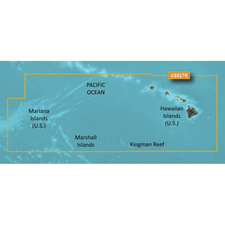Garmin BlueChart® g3 Vision® HD - VUS027R - Hawaiian Islands - Mariana Islands - microSD™/SD™ - 010-C0728-00 - CW30369 - Avanquil