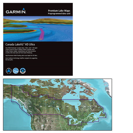 Garmin Canada LakeVü™ g3 Ultra - LVCA100F - microSD™/SD™ - 010-C1114-00 - CW52696 - Avanquil