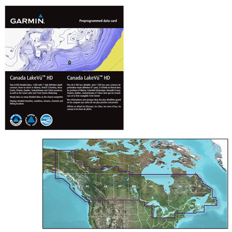 Garmin Canada LakeVü™ HD g3 - microSD™/SD™ - 010-C1113-00 - CW52697 - Avanquil