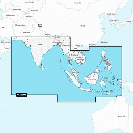 Garmin Navionics+ NSAE010L - Indian Ocean & South China Sea - Marine Chart - 010-C1213-20 - CW96003 - Avanquil