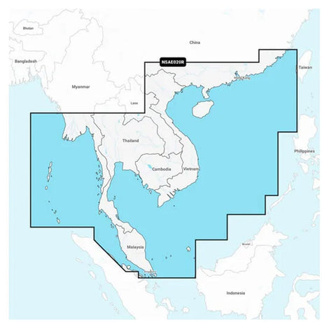 Garmin Navionics+ NSAE020R - South China & Andaman Seas - Marine Chart - 010-C1218-20 - CW96008 - Avanquil