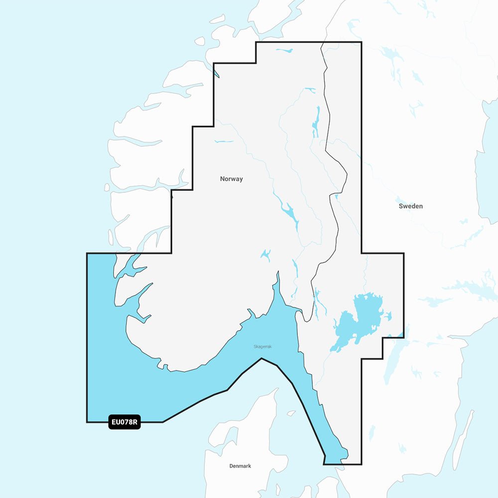 Garmin Navionics+ NSEU078R - Oslo, Skagerrak & Haugesund - Marine Chart - 010-C1244-20 - CW96058 - Avanquil