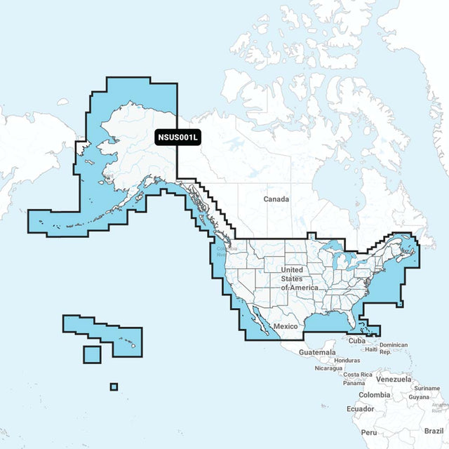 Garmin Navionics+ NSUS001L US & Coastal Canada - 010-C1287-20 - CW92669 - Avanquil