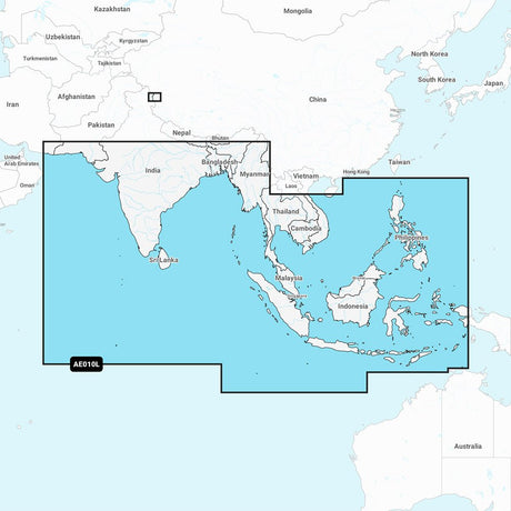 Garmin Navionics Vision+ NVAE010L - Indian Ocean & South China Sea - Marine Chart - 010-C1213-00 - CW96193 - Avanquil