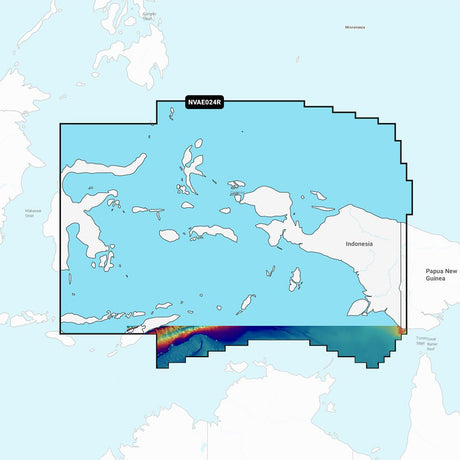 Garmin Navionics Vision+ NVAE024R - Central West Papua & East Sulawesi - Marine Chart - 010-C1222-00 - CW96202 - Avanquil