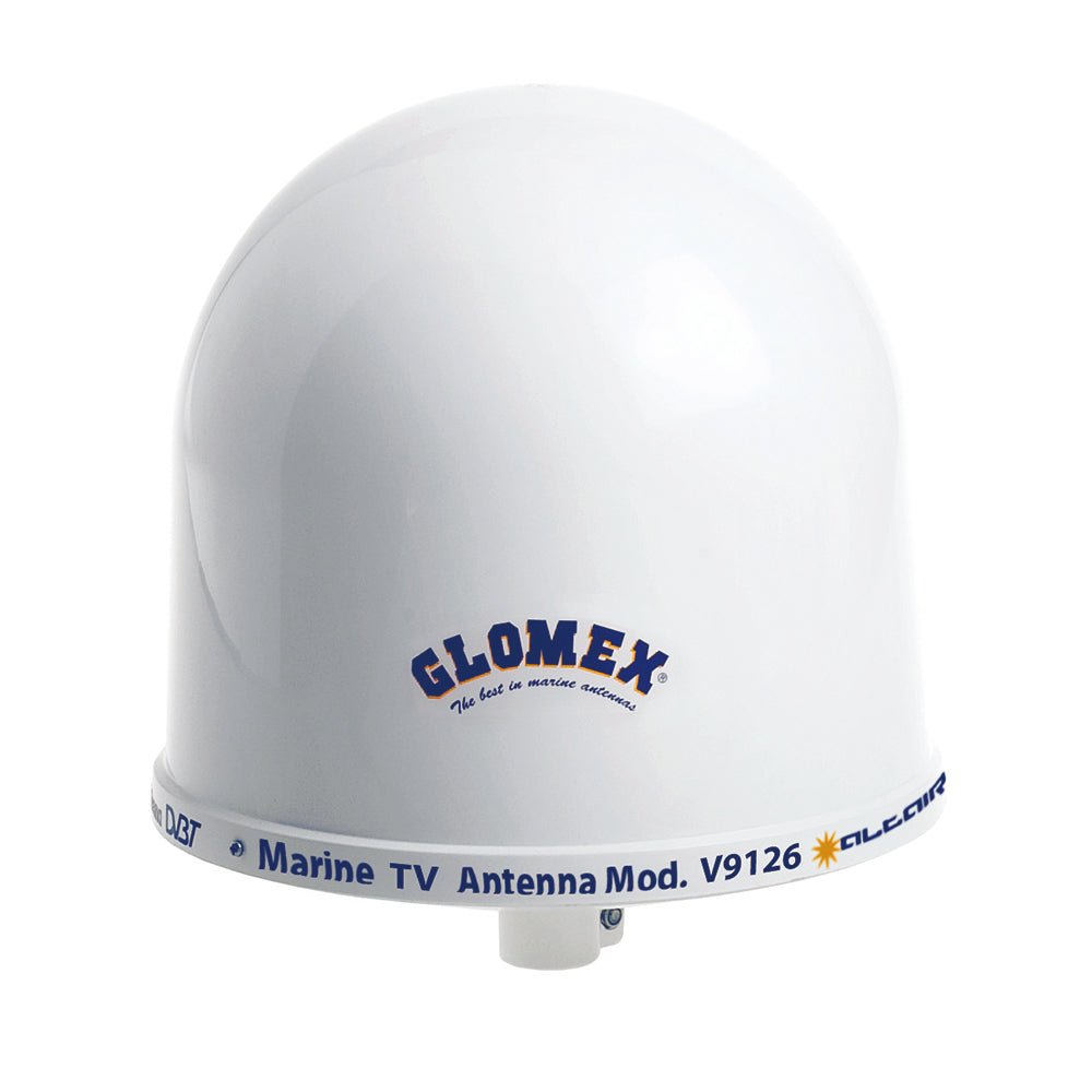 Glomex 10" Dome TV Antenna w/Auto Gain Control & Mount - V9126AGC - CW73962 - Avanquil