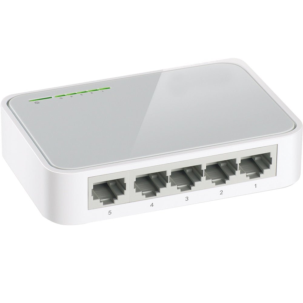 Glomex 5-Port 10/100Mbps Desktop Switch - ITSW001 - CW70278 - Avanquil