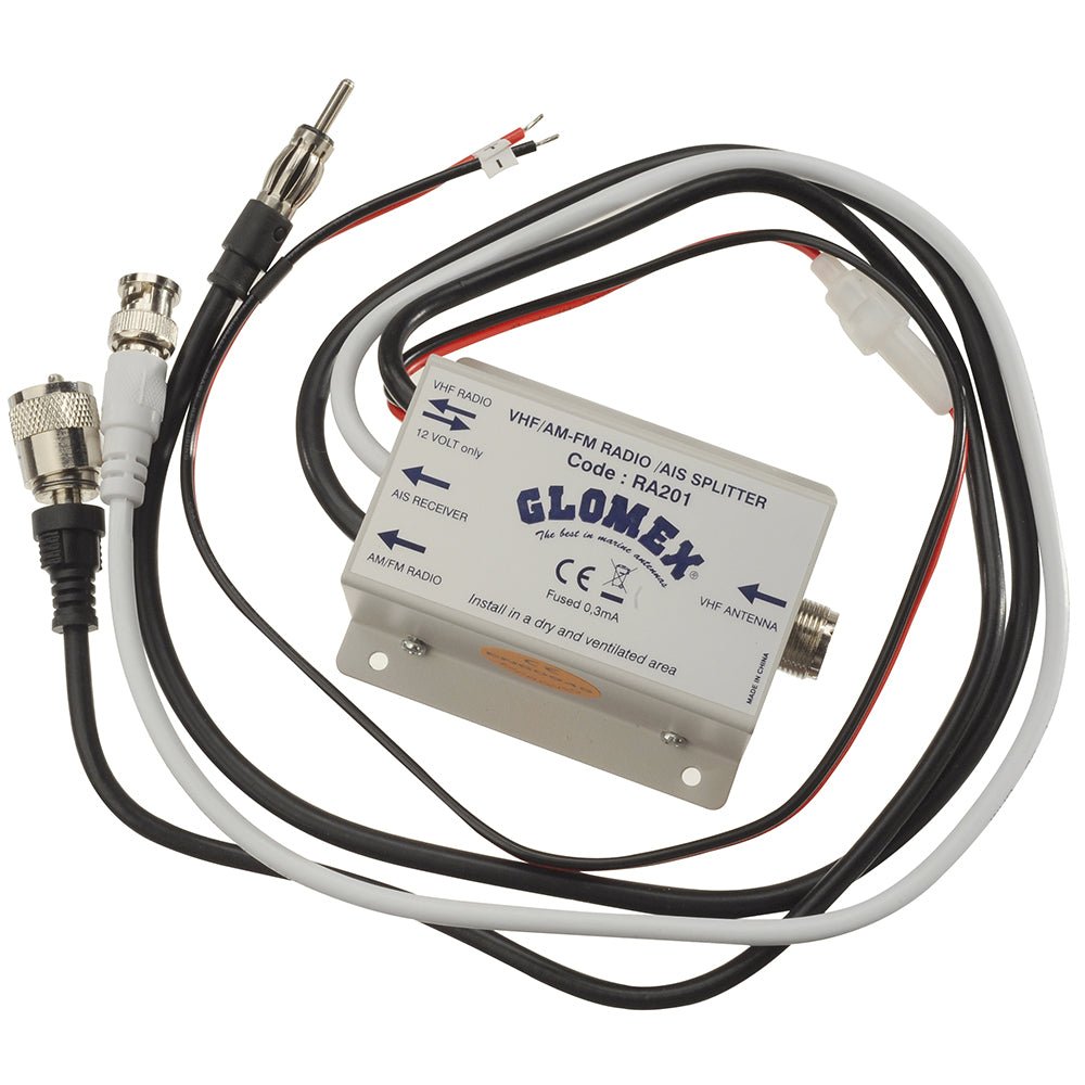 Glomex VHF/AIS/Radio Splitter - 12VDC - RA201 - CW70233 - Avanquil