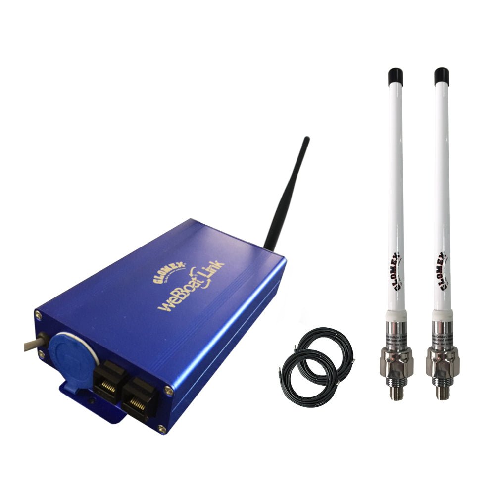 Glomex WeBBoat® Link Ext Single SIM 4G/WiFi Indoor Unit Coastal & Ocean Internet System - Extended Range Kit f/North America - IT1304EXT/US - CW89328 - Avanquil