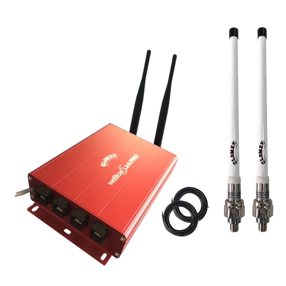 Glomex WeBBoat® Link Pro Ext Dual-SIM 4G/WiFi Indoor Unit Coastal & Ocean Internet System - Extended Range Kit f/North America - IT1304PROEXT/US - CW89330 - Avanquil