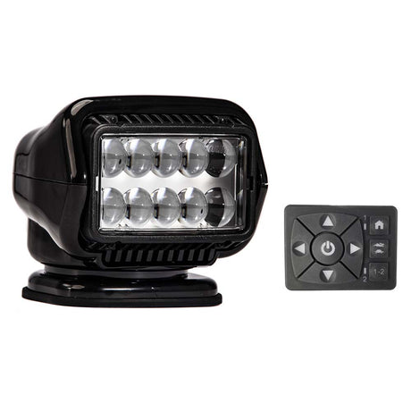 Golight Stryker ST Series Permanent Mount Black 12V LED w/Hard Wired Dash Mount Remote - 30214ST - CW92704 - Avanquil