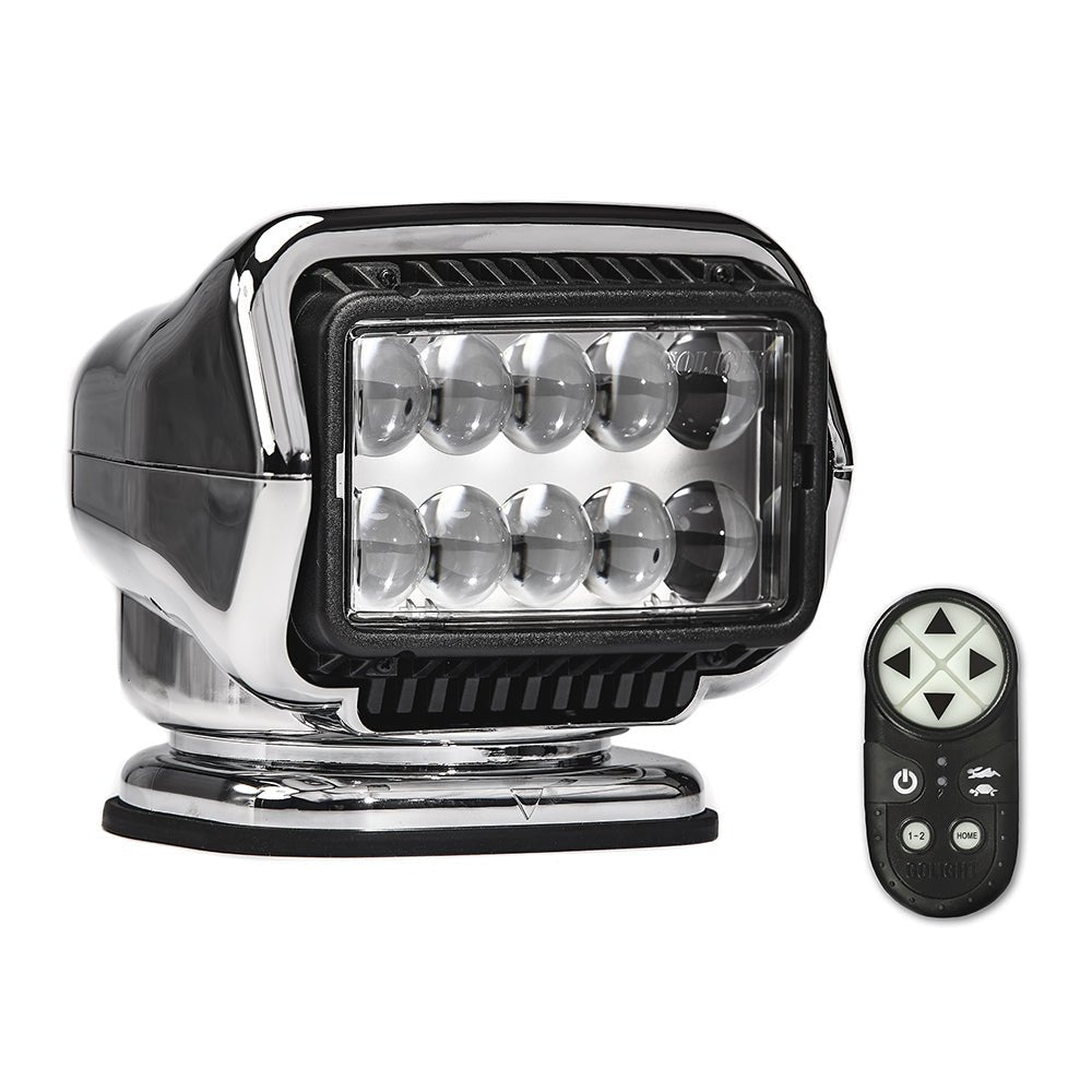 Golight Stryker ST Series Permanent Mount Chrome LED w/Wireless Handheld Remote - 30064ST - CW81356 - Avanquil