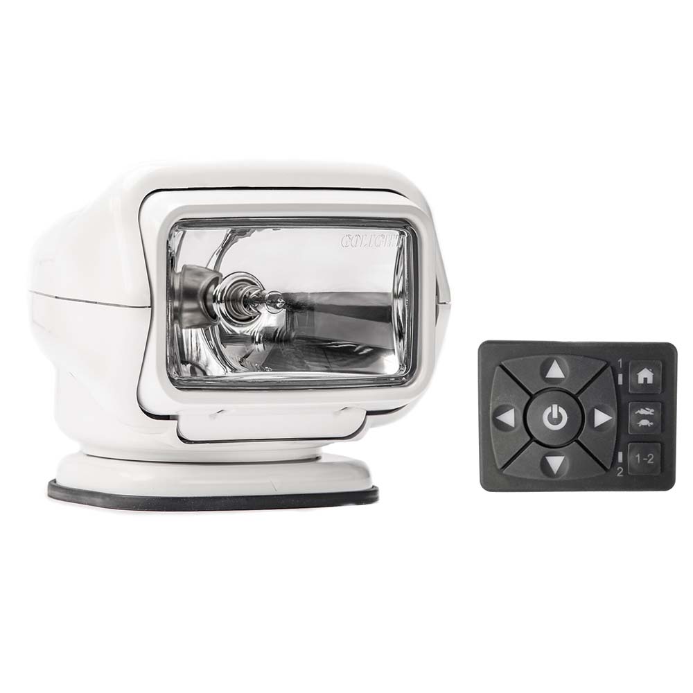 Golight Stryker ST Series Permanent Mount White 12V Halogen w/Hard Wired Dash Mount Remote - 3020ST - CW92706 - Avanquil