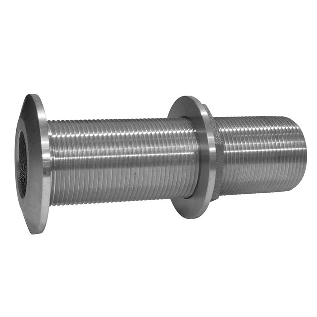 GROCO 1-1/2" Stainless Steel Extra Long Thru-Hull Fitting w/Nut - THXL-1500-WS - CW75351 - Avanquil