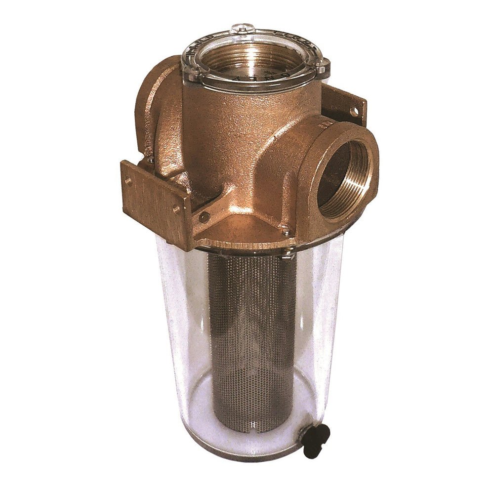 GROCO ARG-500 Series 1/2" Raw Water Strainer w/Stainless Steel Basket - ARG-500-S - CW72768 - Avanquil