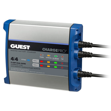 Guest On-Board Battery Charger 8A / 12V - 2 Bank - 120V Input - 2707A - CW68277 - Avanquil