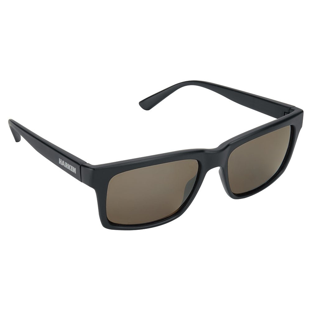 Harken Rake Sunglasses - Matte Black Frame/Grey Lens - 2099 - CW81024 - Avanquil