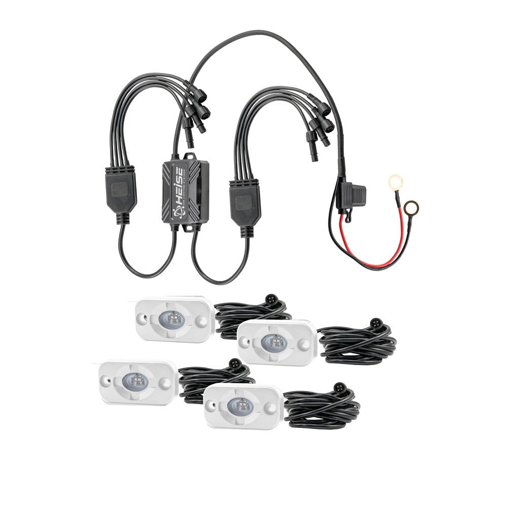 HEISE RBG Accent Light Kit - 4 Pack - HE-4MLRGBK - CW69785 - Avanquil