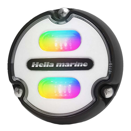 Hella Marine Apelo A1 RGB Underwater Light - 1800 Lumens - Black Housing - White Lens - 016146-011 - CW90164 - Avanquil