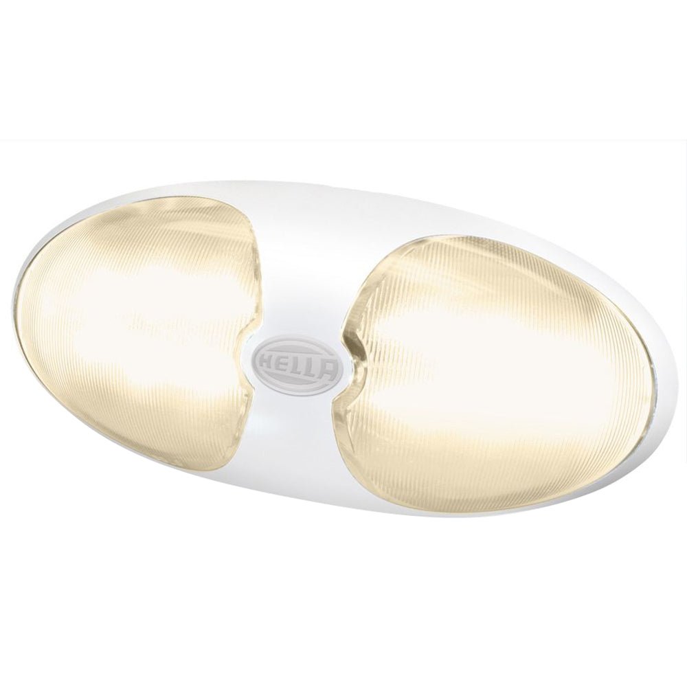 Hella Marine DuraLED 12 Interior/Exterior Lamp - Warm White LED - White Housing - 959700701 - CW65425 - Avanquil