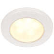 Hella Marine EuroLED 75 3" Round Screw Mount Down Light - Warm White LED - White Plastic Rim - 24V - 958109111 - CW65400 - Avanquil