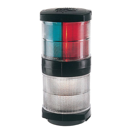 Hella Marine Tri-Color Navigation Light/Anchor Navigation Lamp- Incandescent - 2nm - Black Housing - 12V - 2984601 - CW65478 - Avanquil