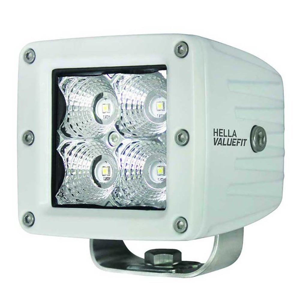 Hella Marine Value Fit LED 4 Cube Flood Light - White - 357204041 - CW83154 - Avanquil