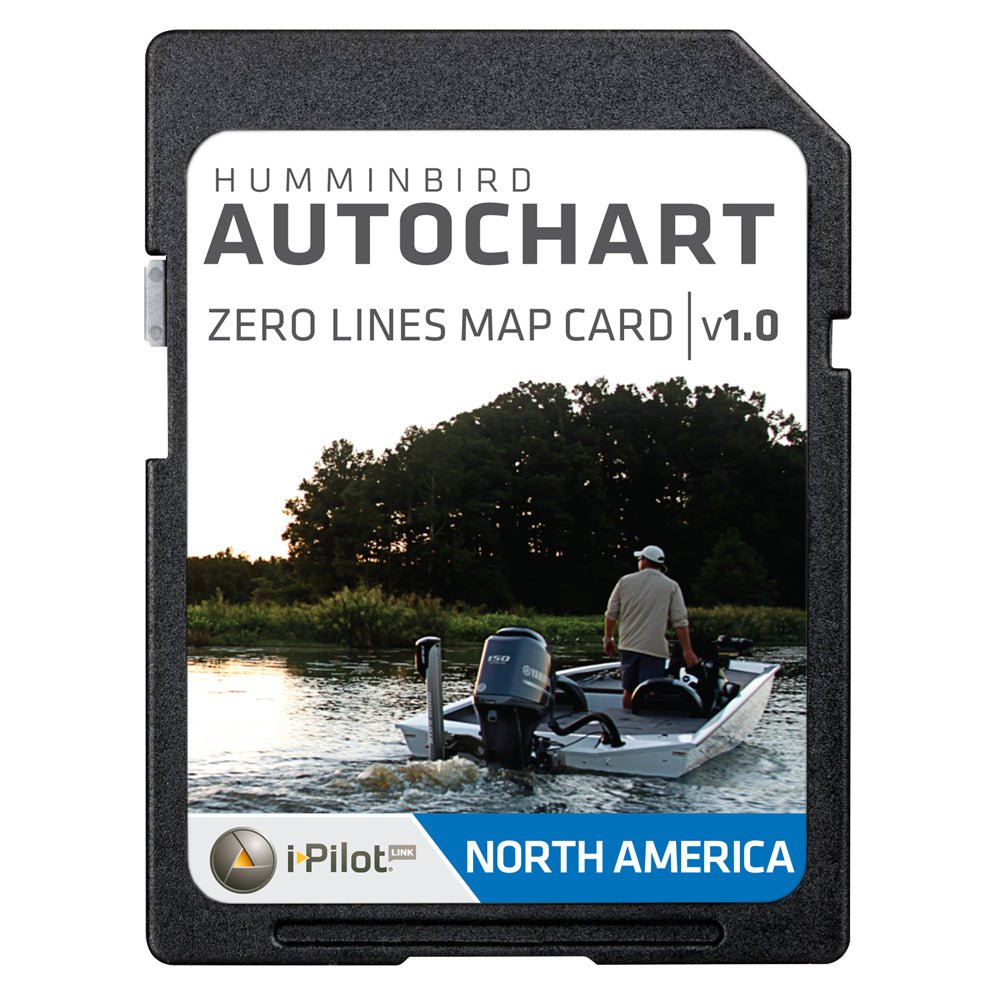 Humminbird AutoChart Zero Lines Map Card - 600033-1 - CW57315 - Avanquil