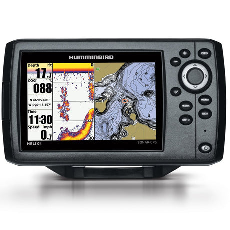 Humminbird HELIX 5 DI G2 Chirp GPS Combo w/Navionics Nav+ Chart - 410220-1NAV - CW67946 - Avanquil