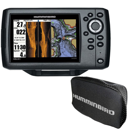 Humminbird HELIX® CHIRP SI GPS G2 Combo w/Free Cover - 410230-1\COVER - CW75779 - Avanquil