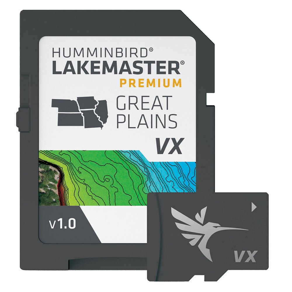 Humminbird LakeMaster® VX Premium - Great Plains - 602003-1 - CW96684 - Avanquil