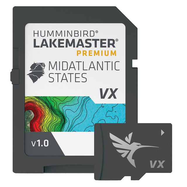 Humminbird LakeMaster® VX Premium - Mid-Atlantic States - 602004-1 - CW96685 - Avanquil