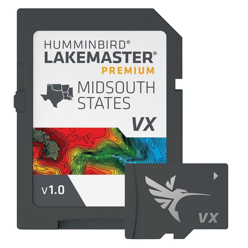 Humminbird LakeMaster® VX Premium - Mid-South States - 602005-1 - CW96686 - Avanquil